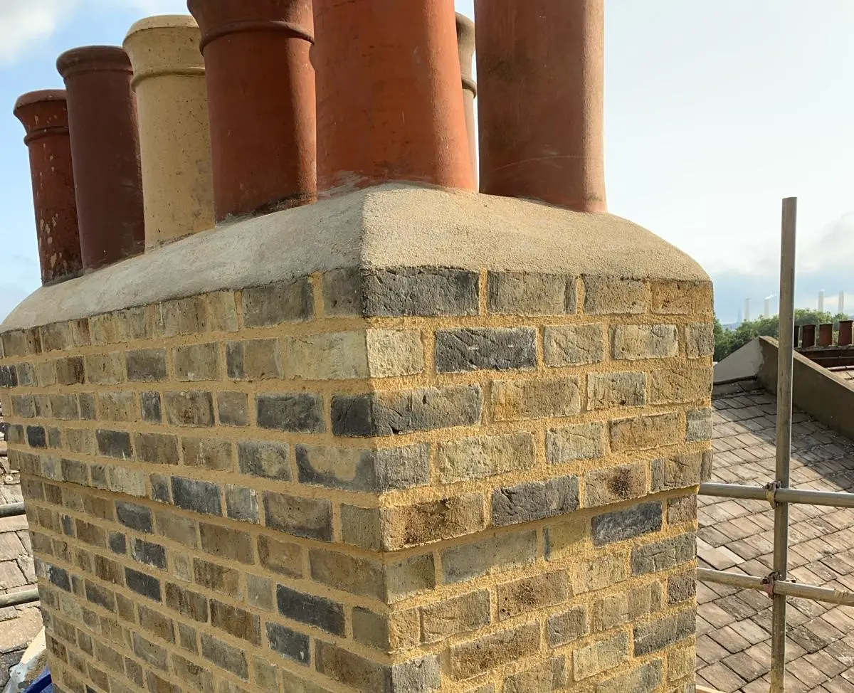 Chimney flaunching, Chelsea