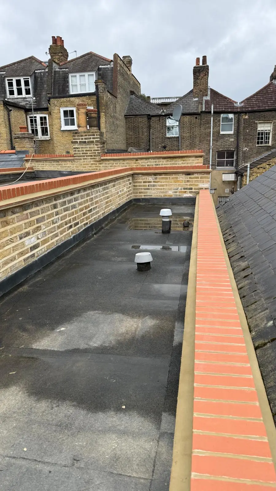 New brickwork and extensions, London